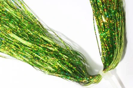 Hedron Holographic Magnum Flashabou For Fly Tying/Lure Skirting Fly Fishing