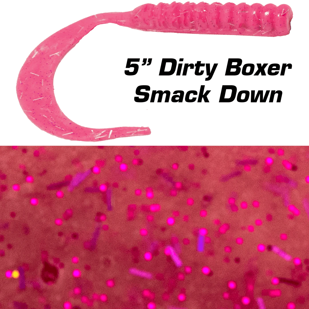 Lures Fishbites Fight Club 5" Dirty Boxer Grubs