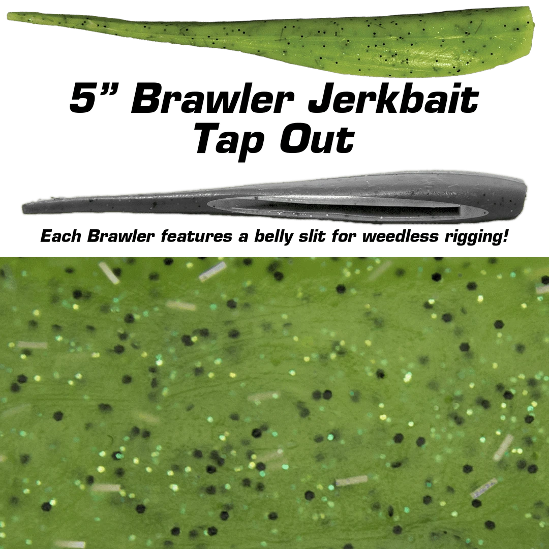 Lures Fishbites Fight Club 5" Brawler Jerk Baits