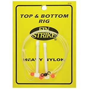 Fin Strike 015 Heavy Nylon W/ Rig Arm Top & Bottom Hi-Lo Rigs Terminal Tackle