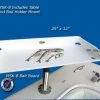 Deep Blue Marine Products Inc. Deep Blue MSK-8 MultiSystem Rod Holder Bait Table Accessories
