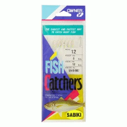 Terminal Tackle Owner Sabiki White Hage Fish Skin Bait Catching Rigs