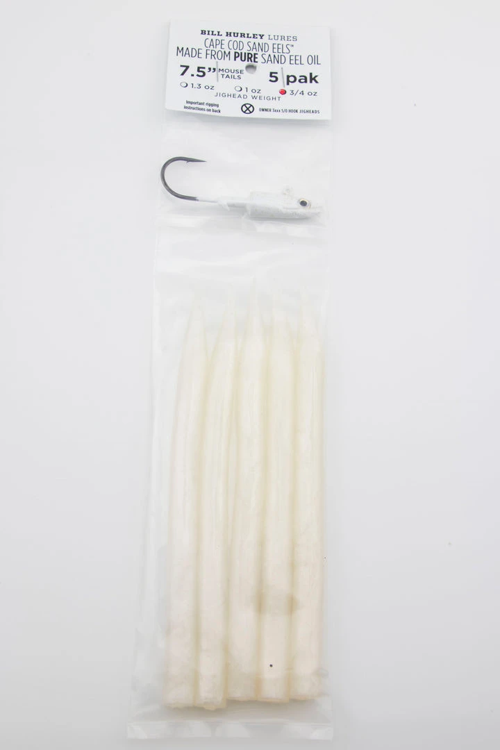 Bill Hurley Lures Bill Hurley Cape Cod Sand Eel 7.5" Mouse Tails