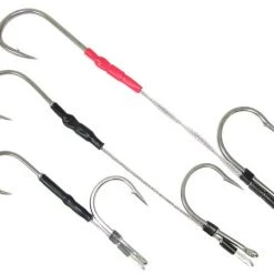 Black Bart Stainless Double Hookset