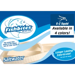 Lures Fishbites Longer Lasting EZ-Squid Baits