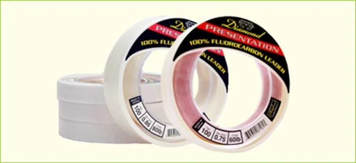 Diamond Fishing Products Momoi Diamond Presentation Fluorocarbon Leader Material - 25yd. Spool Line & Leader