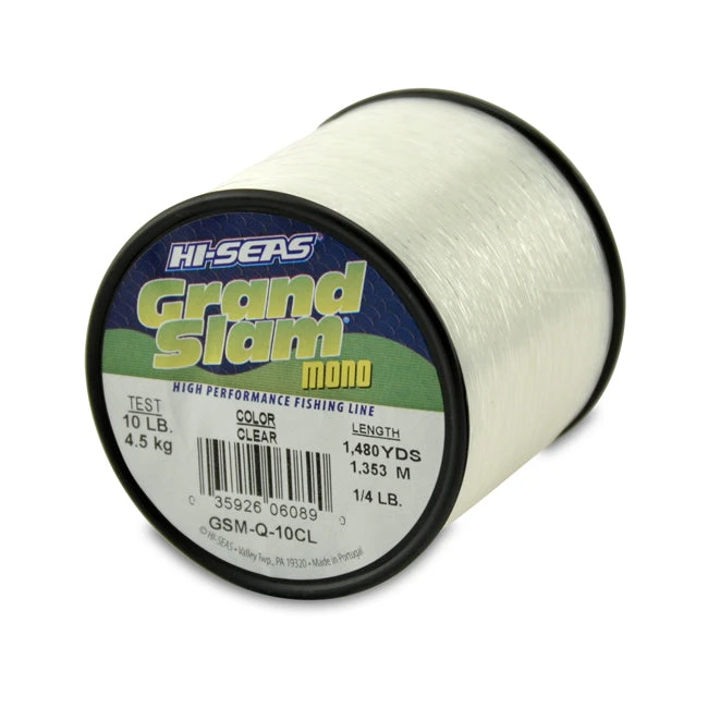 Terminal Tackle Hi-Seas Grand Slam Monofilament Line - 1/4 Lb. Spools
