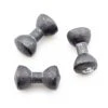 Hareline Fly Fishing Plain Lead Dumbell Eyes