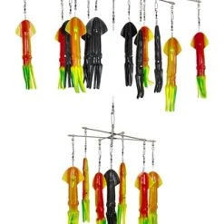 SquidNation Squid Nation 9 Inch Compact Squid Dredges Lures