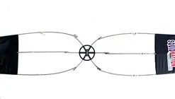 Terminal Tackle Squidnation 36" Dredge Bar - 6 Arm - Tension Loop W/ Swivels