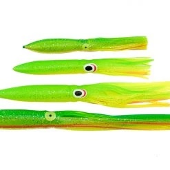 White Water Outfitters Soft Plastics Shell (Bulb) Squid Lures