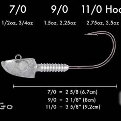 Lunker City Slug-Go Jigheads