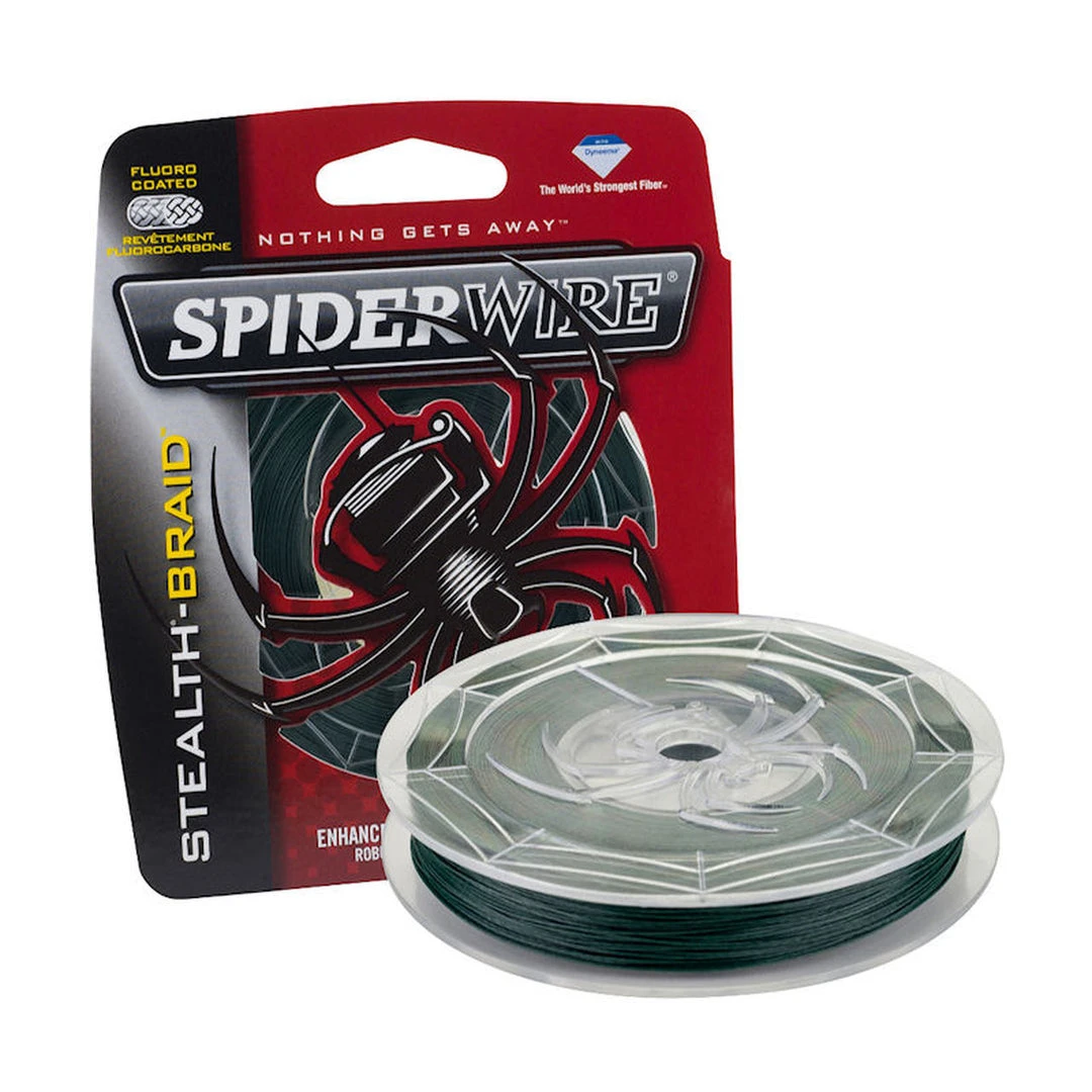 Terminal Tackle Spiderwire Stealth Moss Green Braided Line