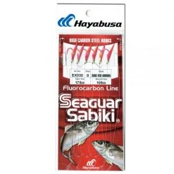Terminal Tackle Hayabusa Sabiki Hage Red Aurora EX030 Bait Catching Rigs