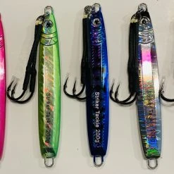 Striker Offshore Tackle Lures Striker Vertical V-Blade 200g Jigs