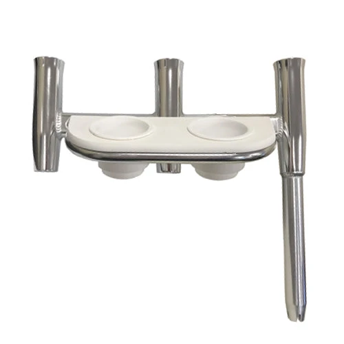 Tigress GS Offset Triple Rod Holders W/ Cup Holders Accessories