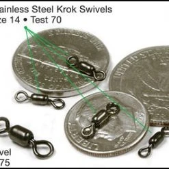 Terminal Tackle KROK Stainless Steel Swivels