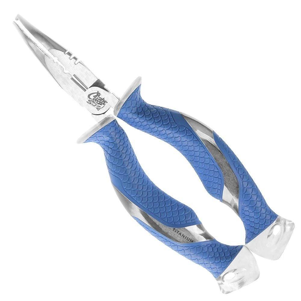 Cuda 7" Titanium Bonded Split Ring Pliers Terminal Tackle